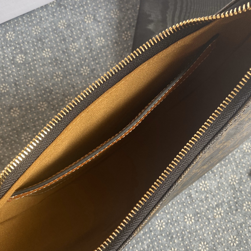 Leather underarm bag, one-shoulder bag