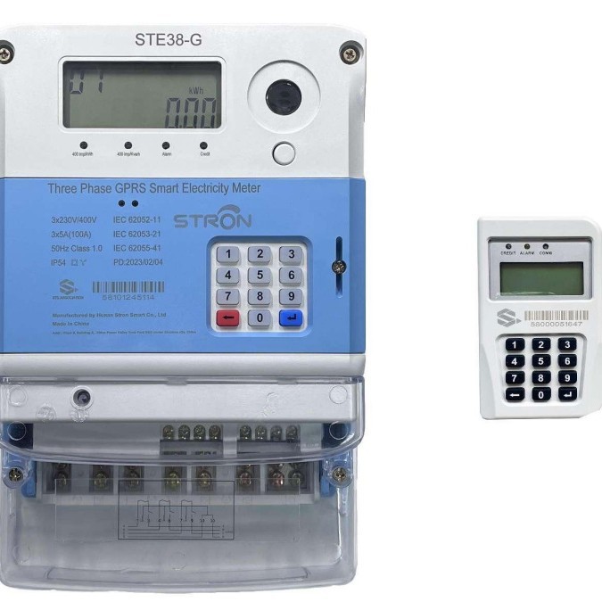 【全功能型】三相 GPRS 电表 电压电流功率监测 防浪涌防雷击GPRS