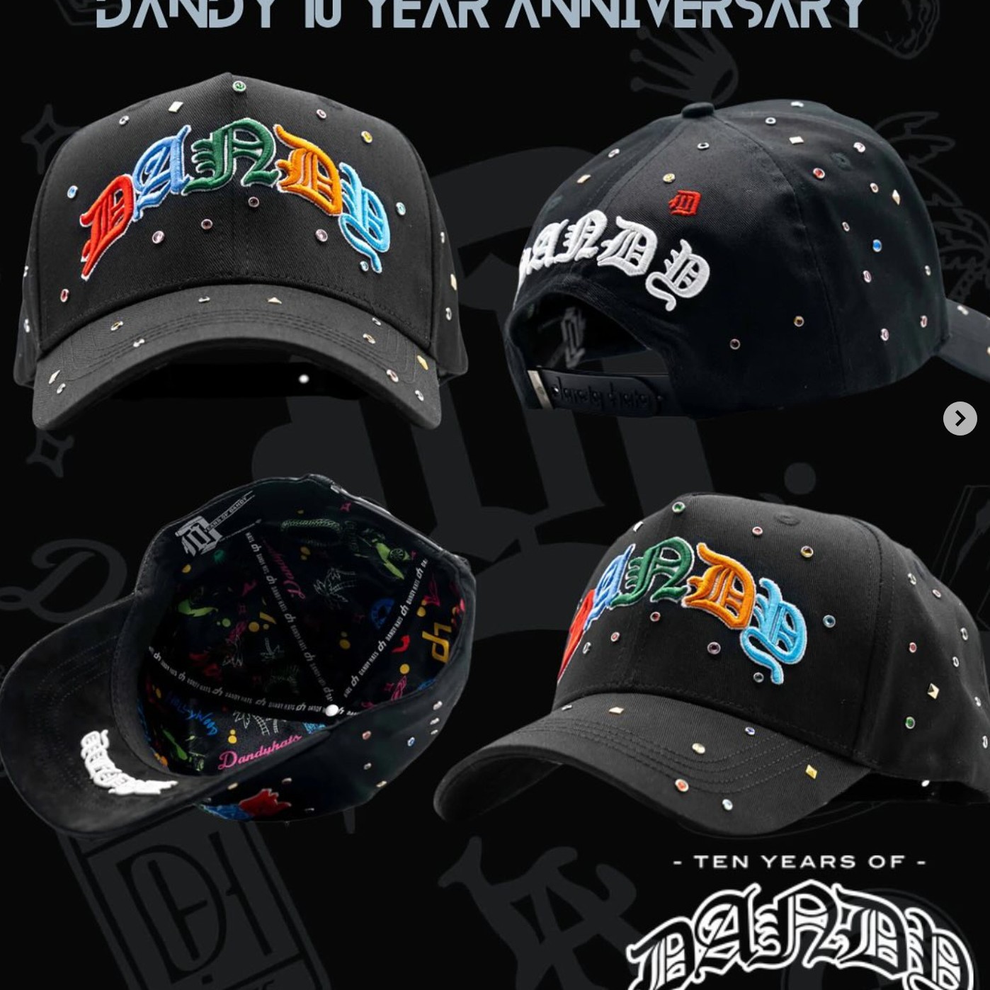 Comercio exterior transfronterizo marca de moda americana europea y americana DANDY HATS gorra