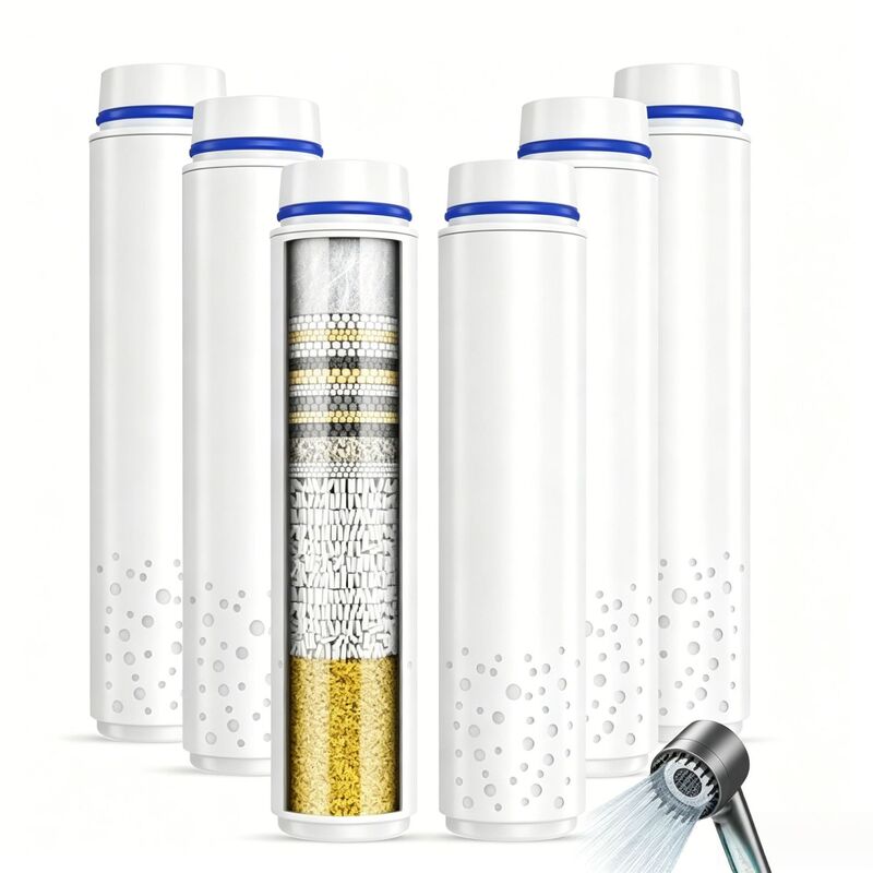 Cross-Border Carefully Selected Original Shower Filter Core Pp Cotton Modified with Maifan Stone Filter Core and Calcium Sulfite Ball Filter Core Cross-Border Carefully Selected Original Shower Filter Core Pp Cotton Modified with Maifan Stone Filter Core and Calcium Sulfite Ball Filter Core