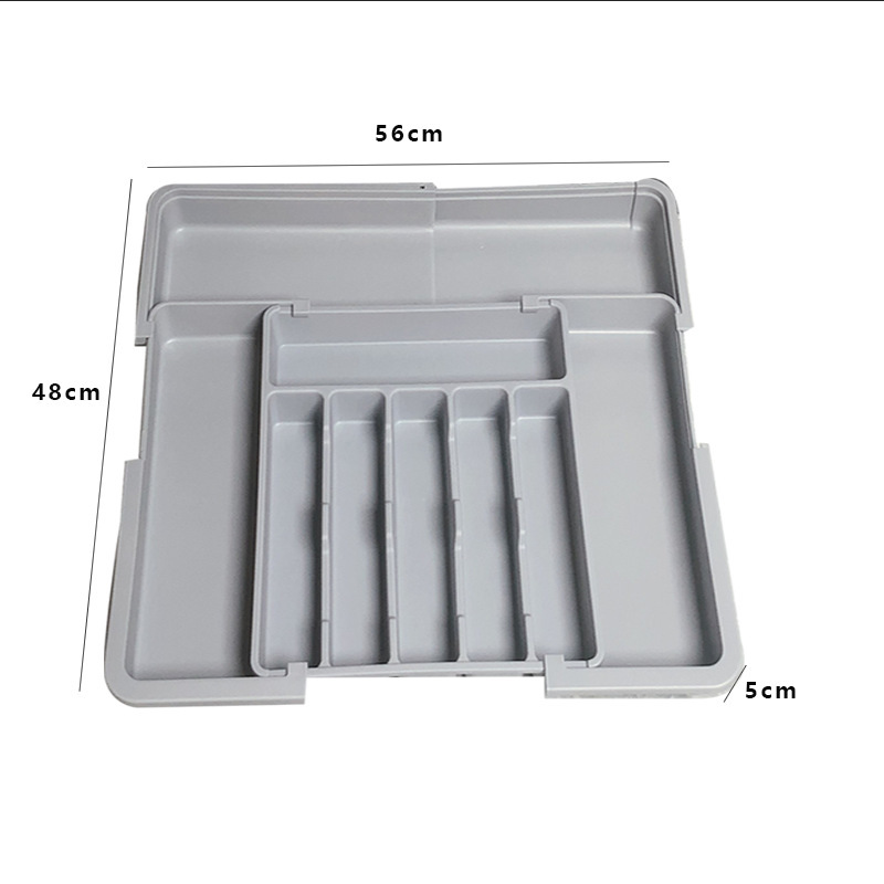 国境を越えた食器収納キッチン整理引き出し伸縮収納ボックス化粧品文具雑貨仕分け伸縮ボックス|undefined