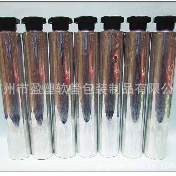 19管径20克配八角盖纯铝管包装，护手霜金属软管，铝制管