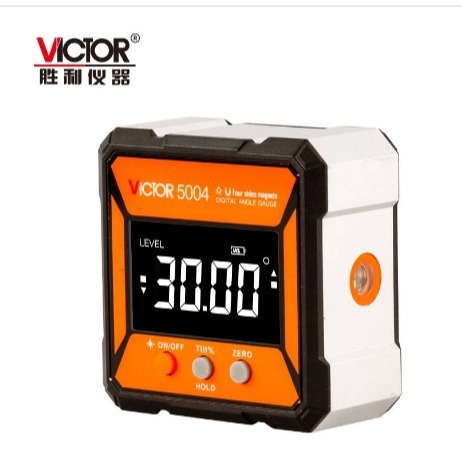 胜利仪器 VICTOR 5004 数显倾角盒四面带磁双侧激光