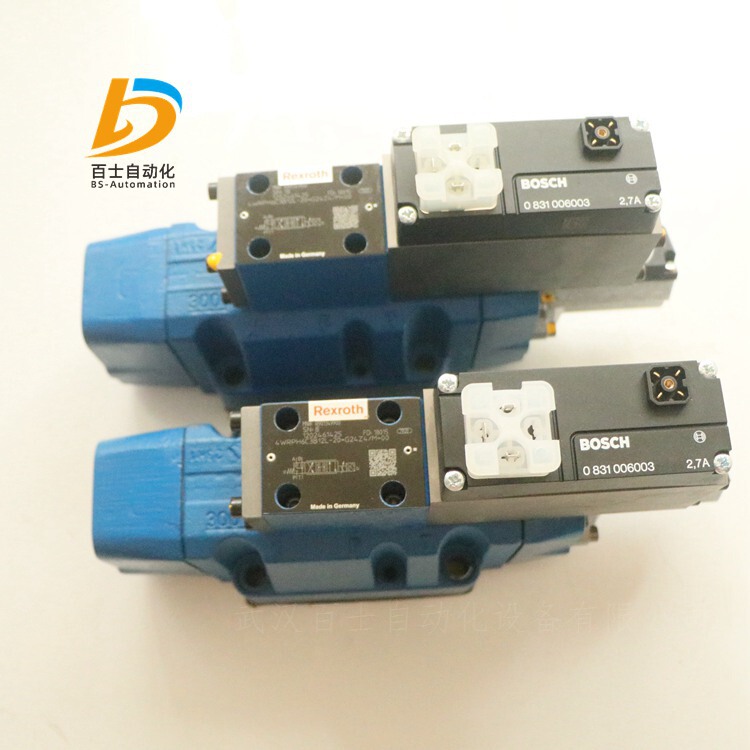 German Rexroth Proportional Directional Valve O811404441 4Wrle27Q4-430M-3X/G24K0/A1M