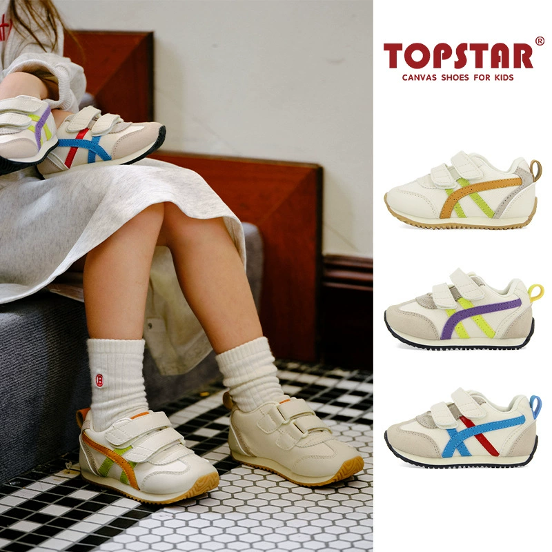 TOPSTAR2024 осень новая детская спортивная обувь корейская версия детского сада обувь модная обувь модная обувь оптом