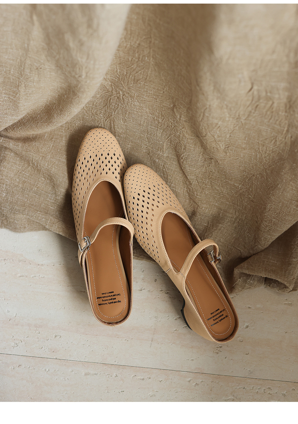 Sandal cao gót nữ hở mũi quai ngang gót 6 cm — đen chi tiết 19
