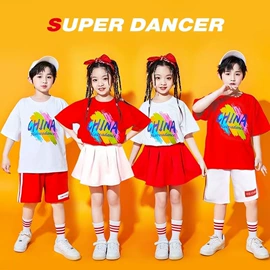 童套装;儿童表演服;女式T恤
