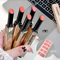 Kobeleen маленькая золотая трубка, однотонный блеск для губ, увлажняющий и стойкий блеск для губ, прозрачный и пухлый блеск для губ
