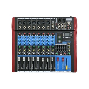 Cross-border mixer home mixer stage performance microphone recording effect wedding USB Bluetooth audio mixing