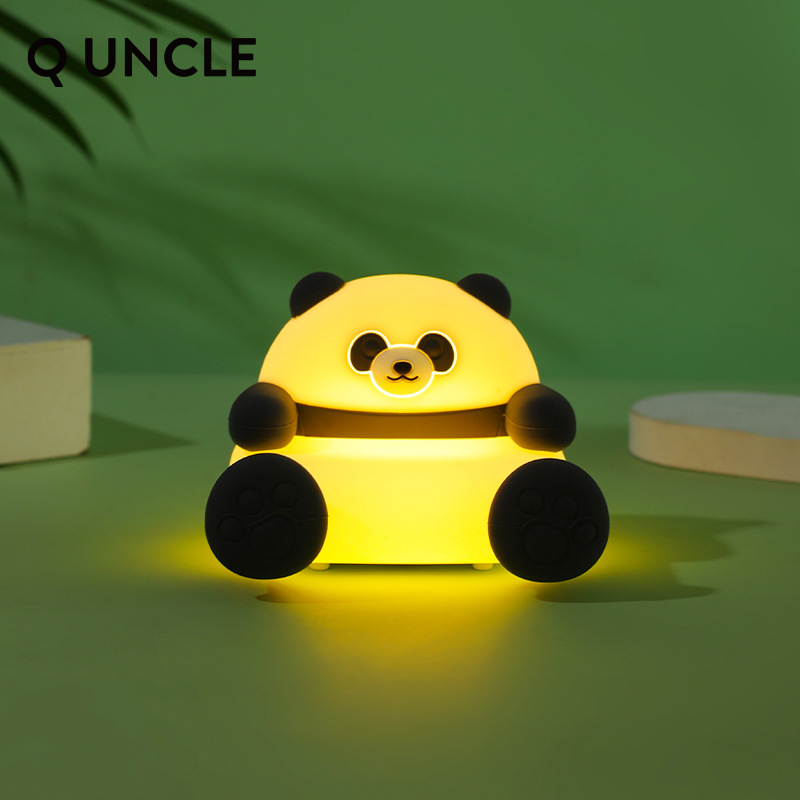 Genuine design cartoon silicone night light