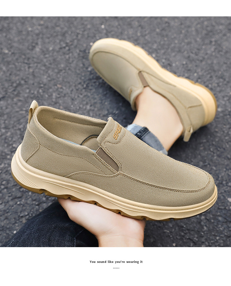 Shoes Men's New Single Shoes British Style Doudou Shoes Dad Shoes One Pedal Casual Sports Shoes_voghion.com