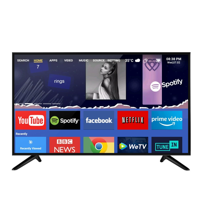 Export customized smart TV 75/85 inch HD network LCD LCD display hotel TV