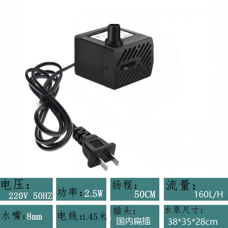 Диспенсер для воды для кошек, водяной насос, фильтр, хлопковый бытовой универсальный фильтр, губка, водяной насос для небольшого пруда с рыбой