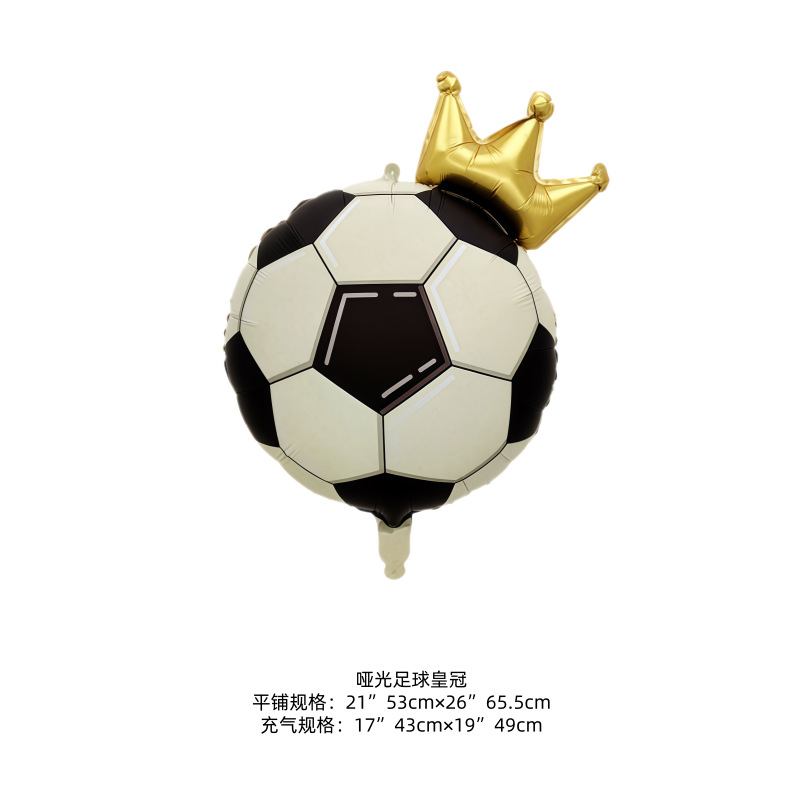 Balón temático de fútbol columna de pie trofeo de fútbol pilas de fútbol modelado de la Copa de Europa decoración de campo verde image 15