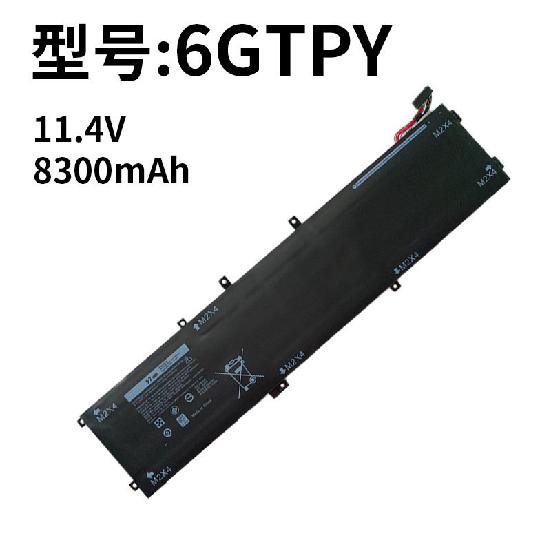 Suitable for Dell P83F Inspiron7591 7590 Xps15 9560 H5H20 Battery 6Gtpy