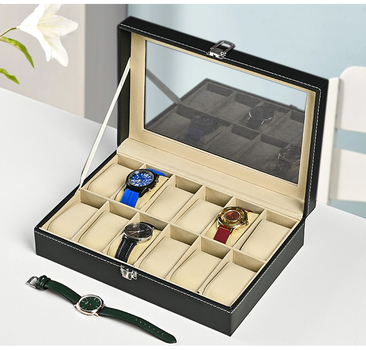 皮革手表收纳盒_10