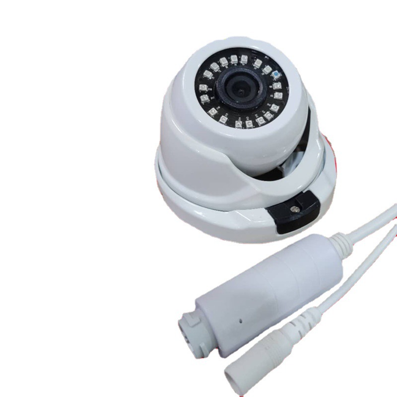 Cámara de red Hemisférica 500POE Cámara de red 500w H.265 Cámara 5MP Dome IPC