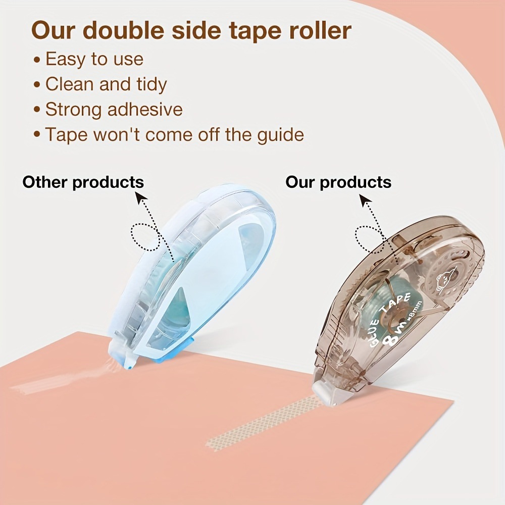Actualización de primavera: Light colored Double Sided Tape 8 pack