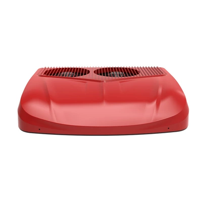 parking, Automotive air conditioning - upgraded-dual-fans-red-eac00248-12v