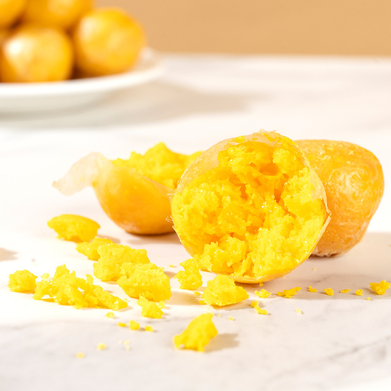 Cat freeze-dried pet snacks, universal freeze-dried round egg yolk nutrition for cats and dogs, manufacturer wholesale 500g