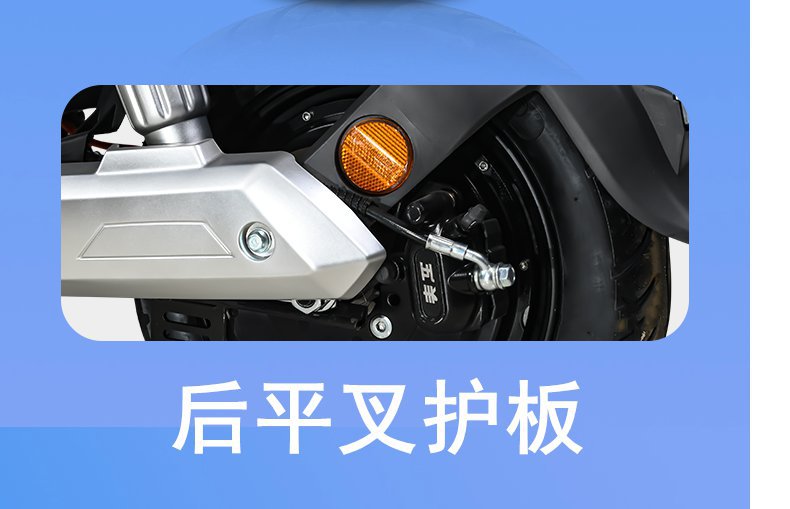 New national standard electric car F6 flat fork guard plate Xiaoli Eagle battery car motor cover plate square Eagle side plate F6 mudguard