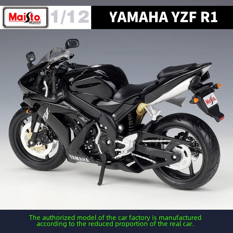 Михаелон 1:12 Ямахахаха YZF-R1 тяжелая модель мотоцикла, кооперативная модель