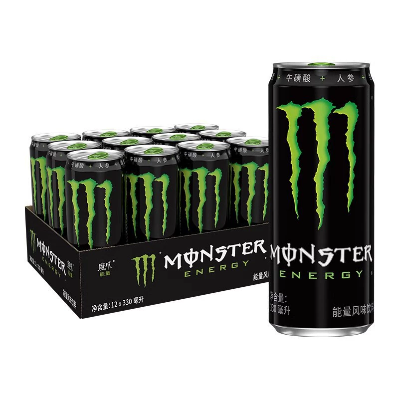 Monster Coca-Cola Коготь монстра витаминовый спортивный напиток 300 мл*24 банки, полный ящик — энергетический напиток