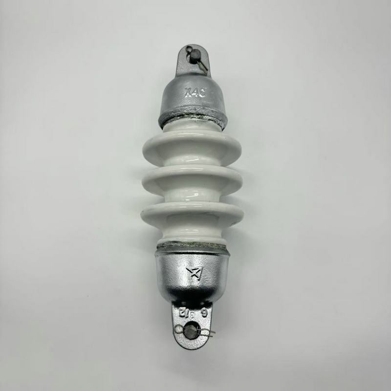 拉棒型悬式瓷瓶双铁头高压线路用XS-10/30陶瓷绝缘子10KV高压瓷瓶