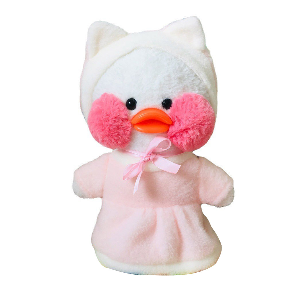 Celebridad en línea ácido hialurónico pato Ropa Accesorios felpa juguete falda pelo banda traje accesorios pequeño pato amarillo muñeca Accesorios