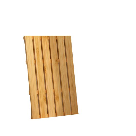 Bamboo Bathroom Anti-slip Mat Waterproof Shower Room Floor Mat Bathing Waterproof Pedal Toilet Foot Pad