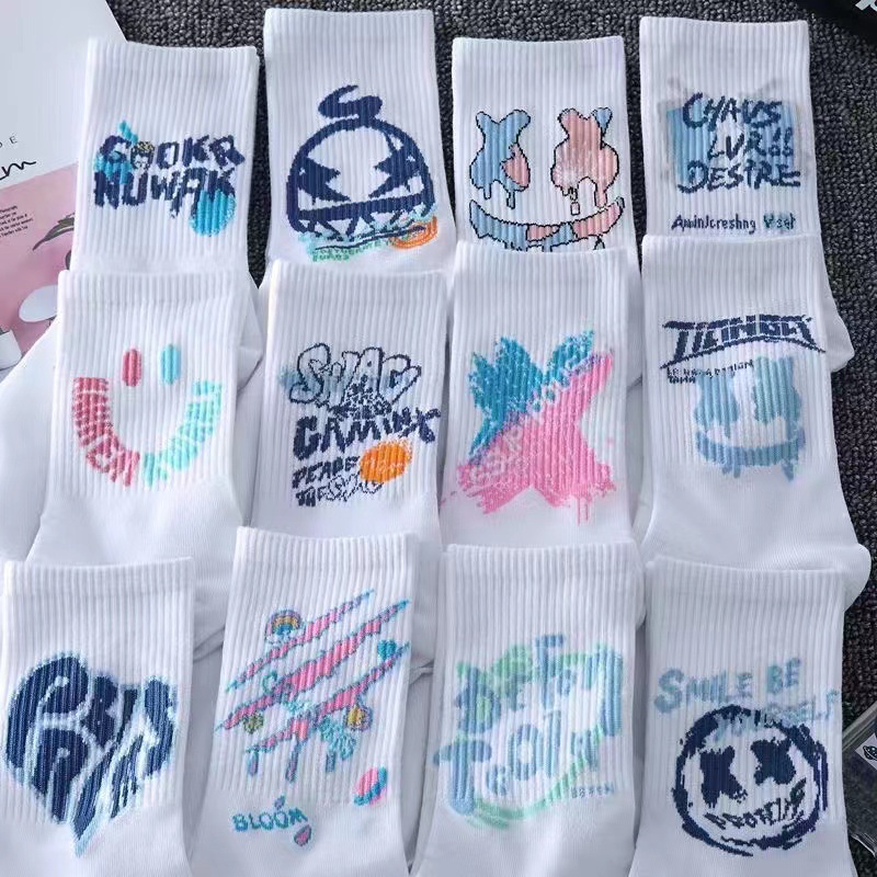 Trend sports basketball autumn socks for students