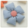 8cm square blue