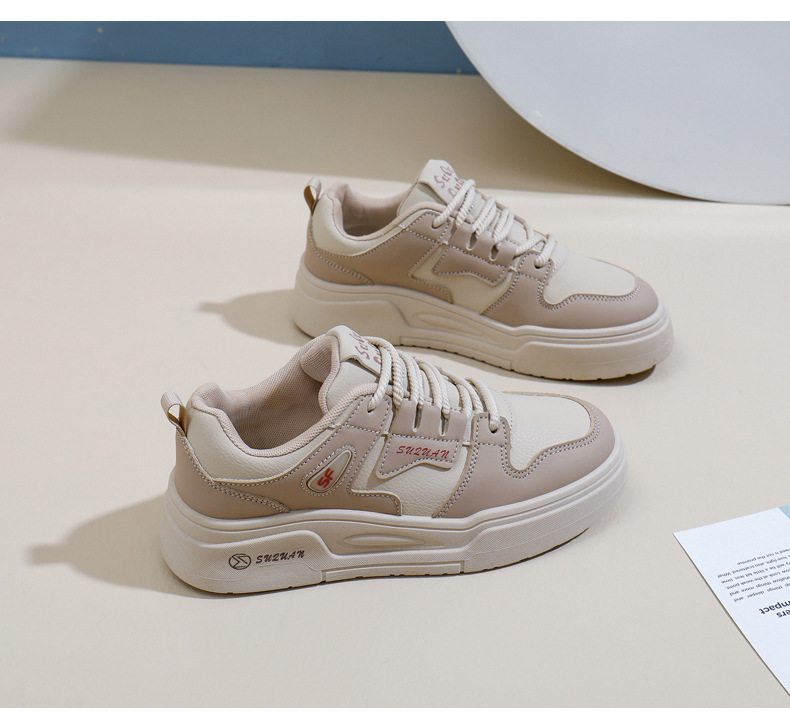 2024 automne blanc nouvelle version coréenne ins étudiante hauteur augmentant la tendance des chaussures de sport à semelles épaisses_voghion.com