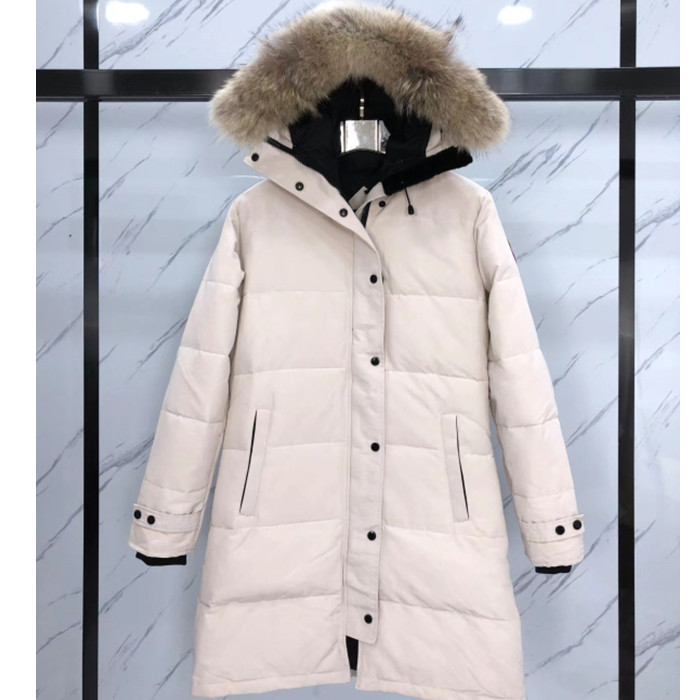 代购版大鹅羽绒服15款燕尾款防水跨境外贸批发中长款白鸭绒莆田