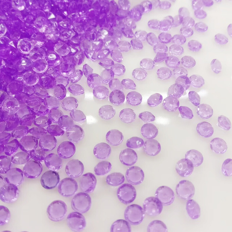 Hot Selling 3mm Loose Diamond Acrylic Accessories Nail Art Diamond Transparent Sharp Diamond DIY Wishing Bottle Filling Makeup Brush Diamond