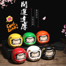 乐喵陶瓷工艺品储钱罐日式摆件桌面收银台家居装饰摆设阴阳师达摩