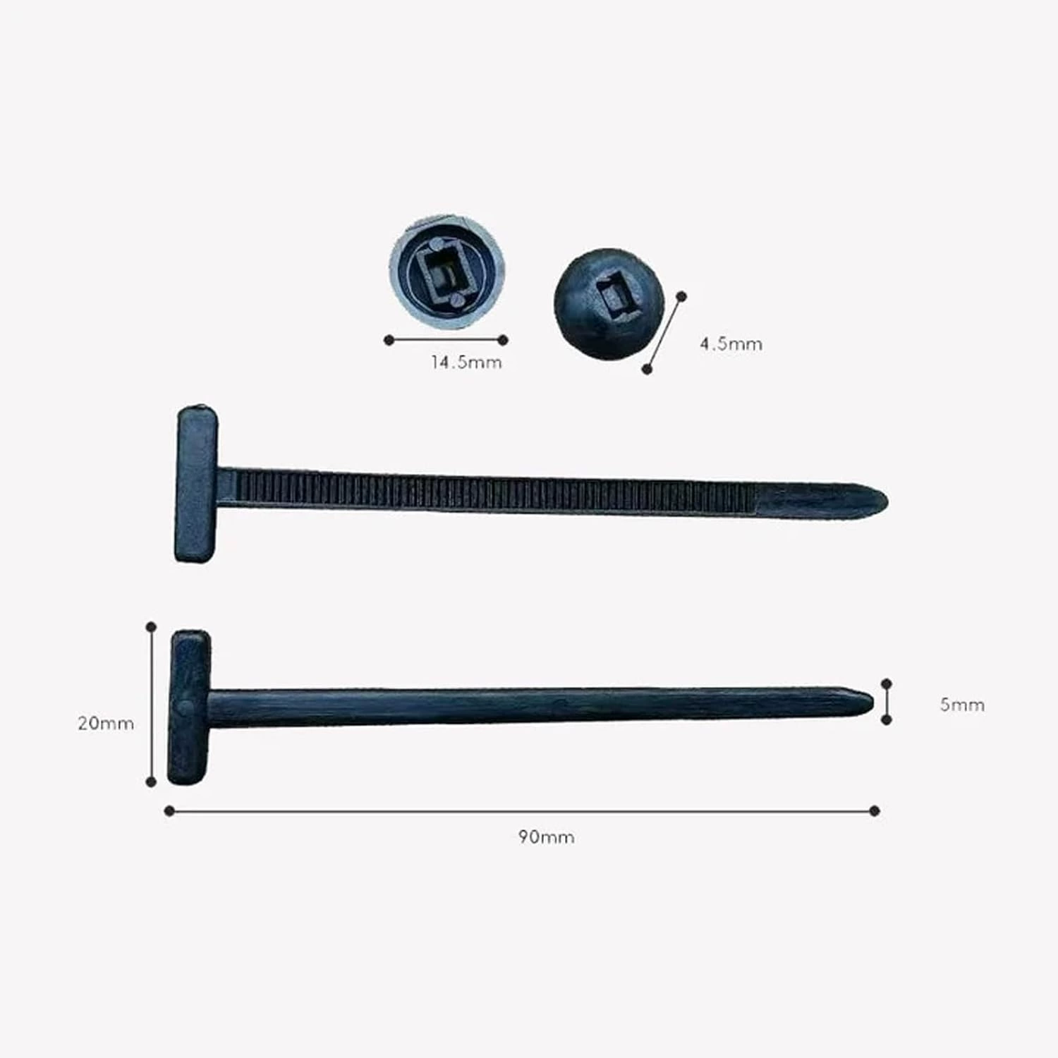 Nylon Universal Cable Tie Buckle Nylon Universal Tie Buckling Automotive Plastic Fasteners