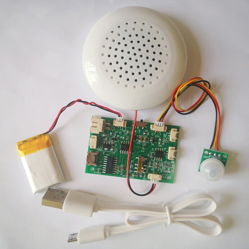 Human Body Sensing DIY Voice Module High-Quality Sound 4m Birthday Card Mechanism USB Download Mp3 with Replaceable Sounds Human Body Sensing DIY Voice Module High-Quality Sound 4m Birthday Card Mechanism USB Download Mp3 with Replaceable Sounds