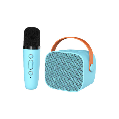 P2 portable Bluetooth karaoke audio with microphone split audio microphone children's small family KTV set in one