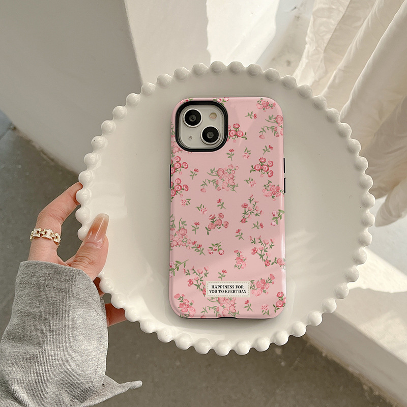 35g Weight iPhone Applicable Brands Phone Cases Classification PC Material Ditsy Floral Pattern Cute, Sweet Style PC Ditsy Floral Cute Sweet Phone Cases Phone Accessories 3