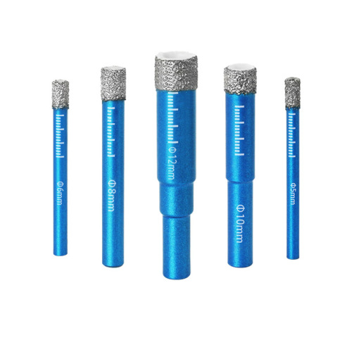Diamond dry brazing hole opener marble vitrified tile all-ceramic tile glass drill bit hole opener glass drill