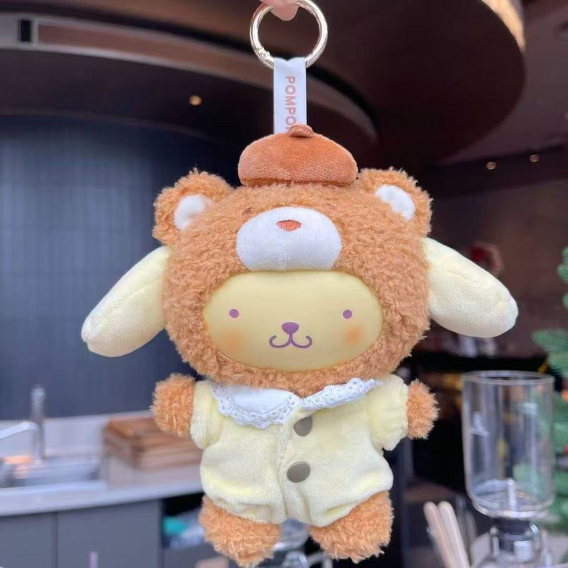 クールロミ三丽鴎エナメルぬいぐるみラテ赤ちゃん诞生日プレゼント装饰手作り置物ペンダントプレゼント|undefined