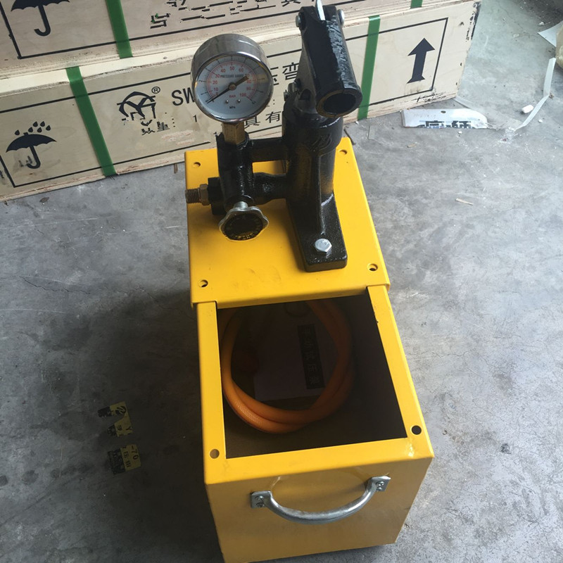 手动试压泵(塑箱) 厂家直销 手动试压泵 SYB-4.0 试压泵