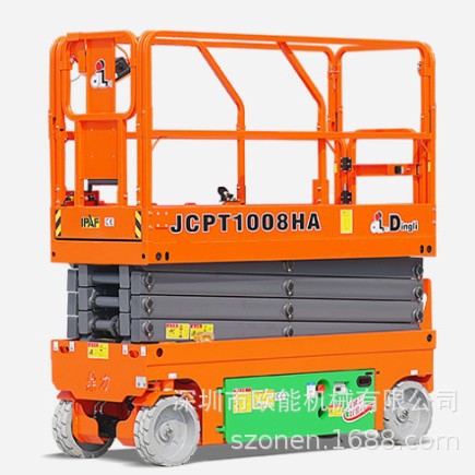 鼎力牌剪叉作业平台 自走式高空平台高空车 8米剪叉升降机