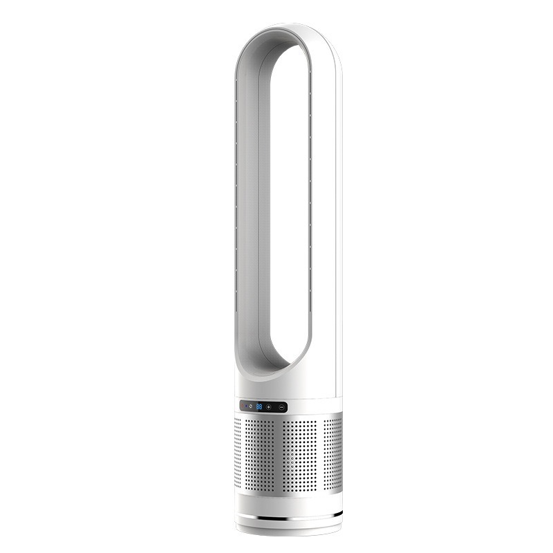Nuevo ventilador sin aspas de 42 pulgadas para uso doméstico, ventilador de torre de escritorio y de pie, ventilador eléctrico con purificación de aire y control remoto, estándar británico de 110V.