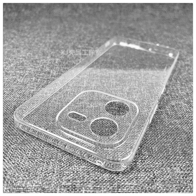Transparent and Simple, Suitable for Iqoo Z9X Mobile Phone Soft Shell Tpu Ultra-Thin Silicone Arc Edge All-Inclusive Clear Water Case Anti-Fall