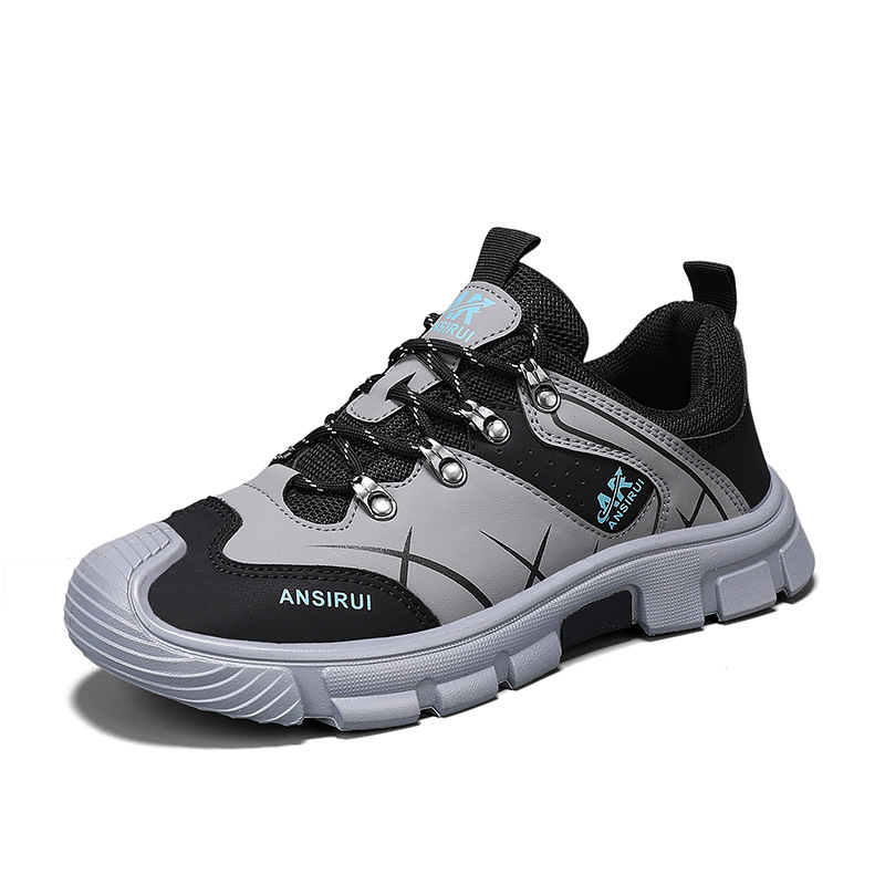 Zapatos de hombre de otoño deportes de ocio al aire libre zapatos de montaña sitio de trabajo impermeable antideslizante desgaste zapatos de protección laboral