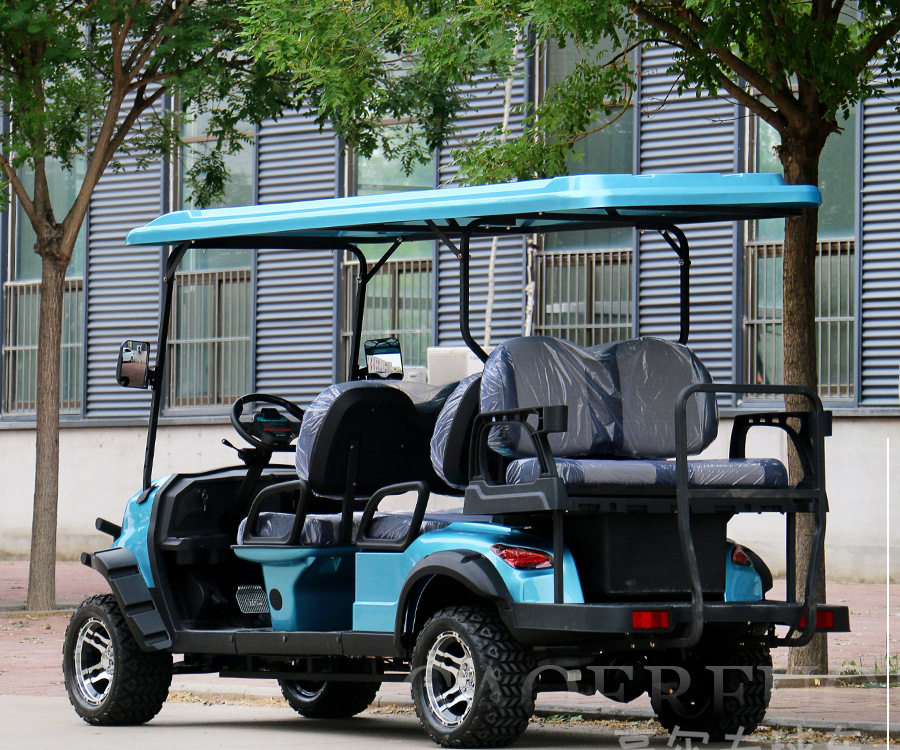 Electric Golf Cart for Hotels and Guesthouses, Shuttle Bus, Export 8-Seater Electric Golf Cart