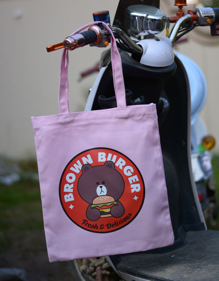 Corea del Sur chic lienzo bolso de hombro femenino ins chica bolsa de compras estilo japonés Harajuku estudiante bolso de hombro portátil femenino