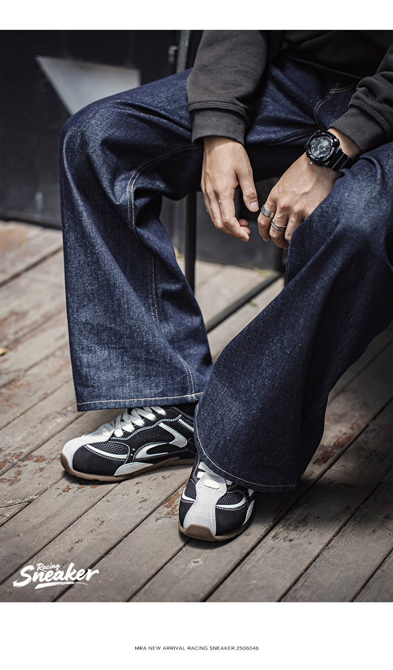 Retro Deutsche Trainingsschuhe Atmungsaktive Flache Freizeitschuhe_voghion.com